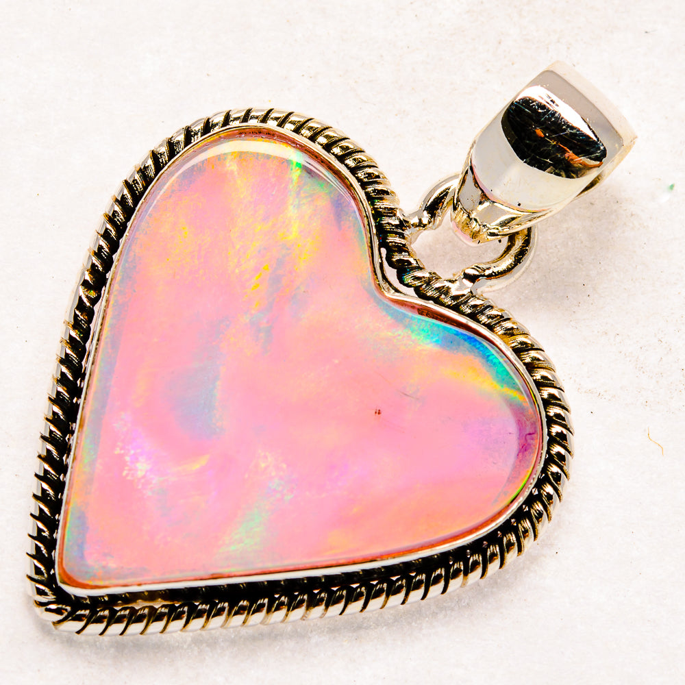 Aura Opal Pendants handcrafted by Ana Silver Co - PD22236