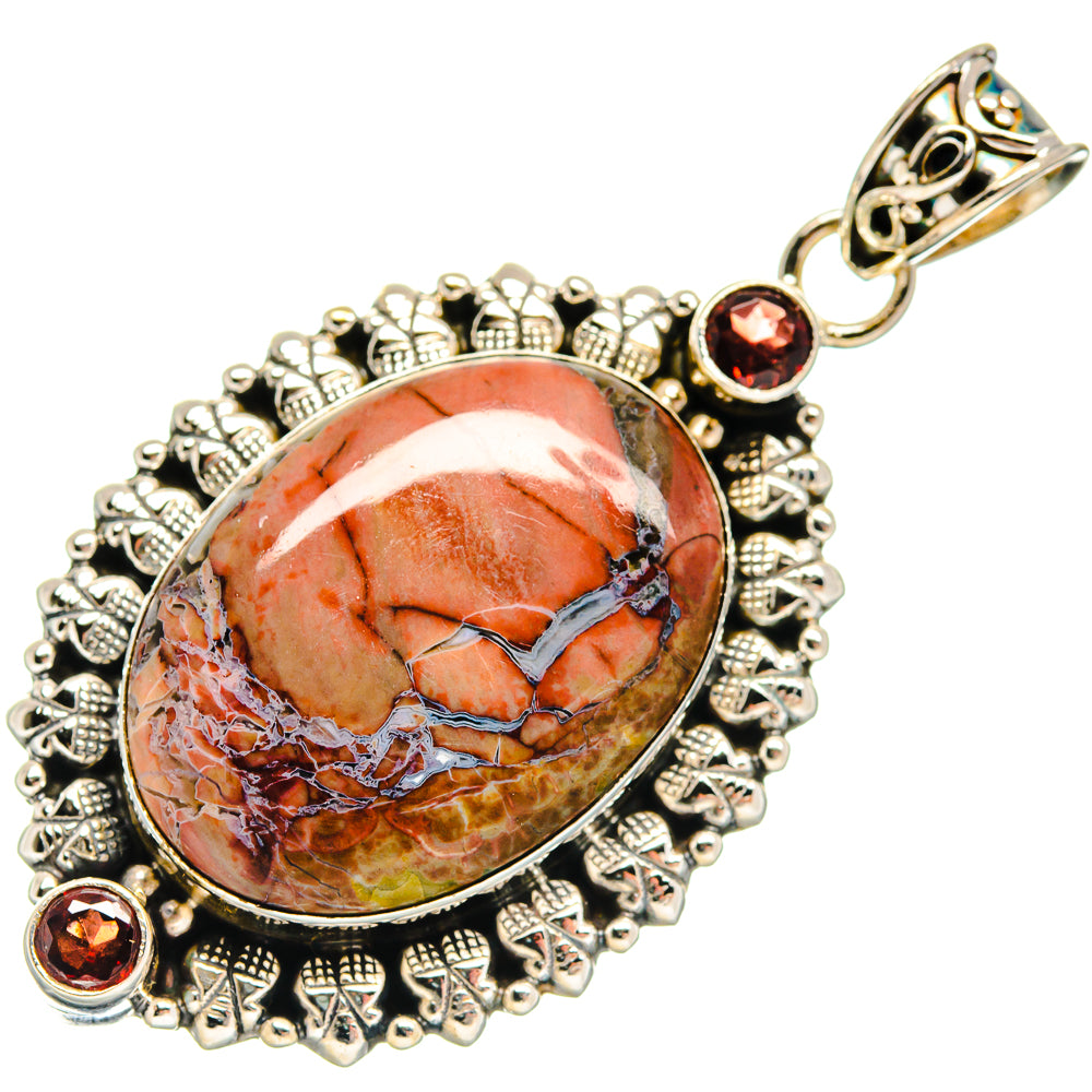 Butterfly Jasper Pendants handcrafted by Ana Silver Co - PD22282