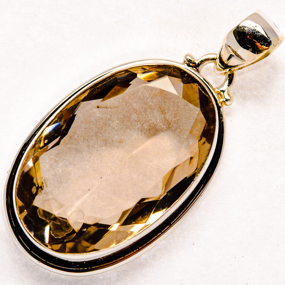 Smoky Quartz Pendants handcrafted by Ana Silver Co - PD22361