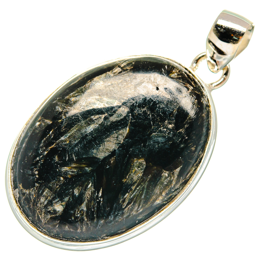 Golden Seraphinite Pendants handcrafted by Ana Silver Co - PD22439 - Photo 2