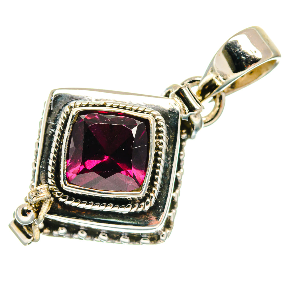 Garnet Pendants handcrafted by Ana Silver Co - PD22514