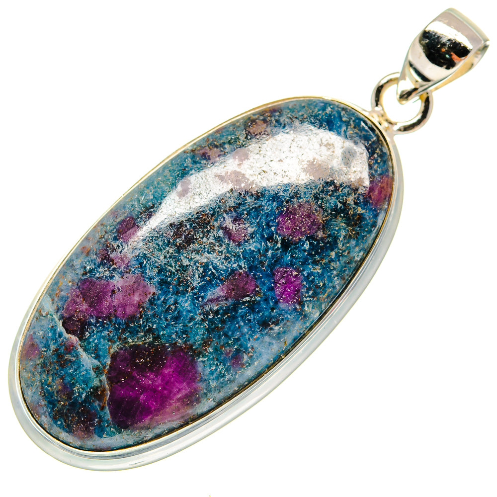 Ruby Fuchsite Pendants handcrafted by Ana Silver Co - PD22525