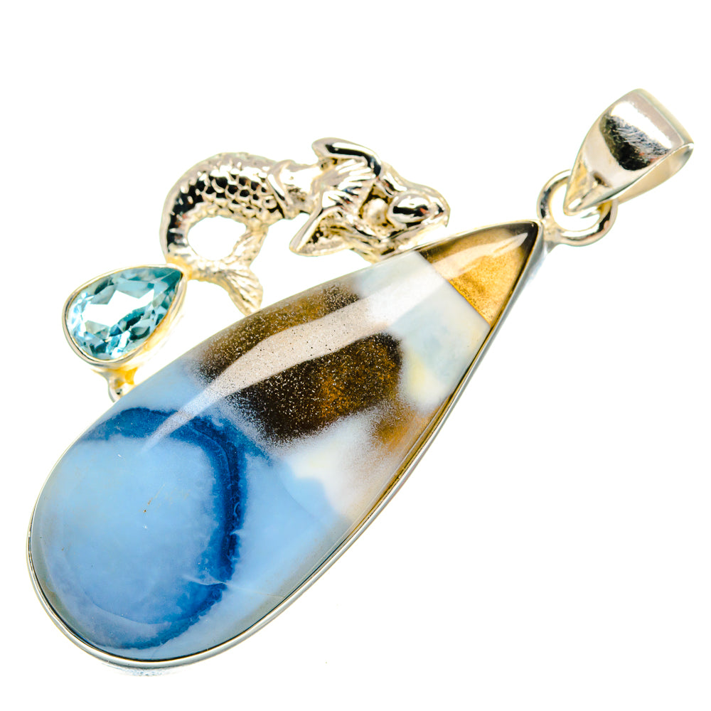 Owyhee Opal Pendants handcrafted by Ana Silver Co - PD22570 - Photo 2
