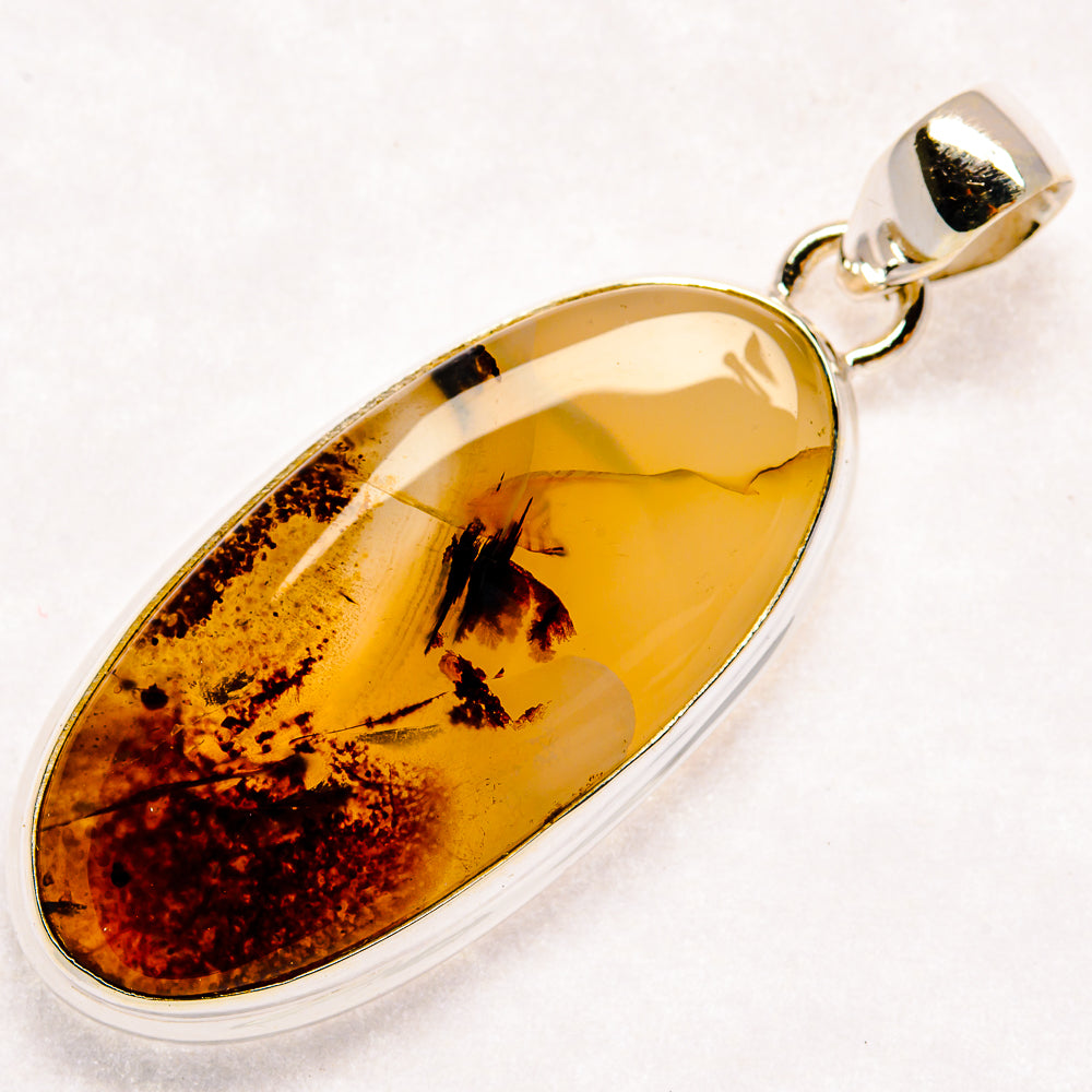 Montana Agate Pendants handcrafted by Ana Silver Co - PD22599 - Photo 2