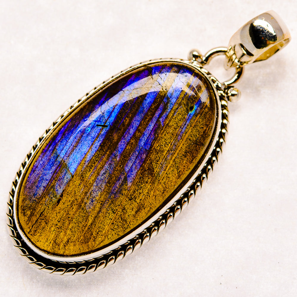 Labradorite Pendants handcrafted by Ana Silver Co - PD22608