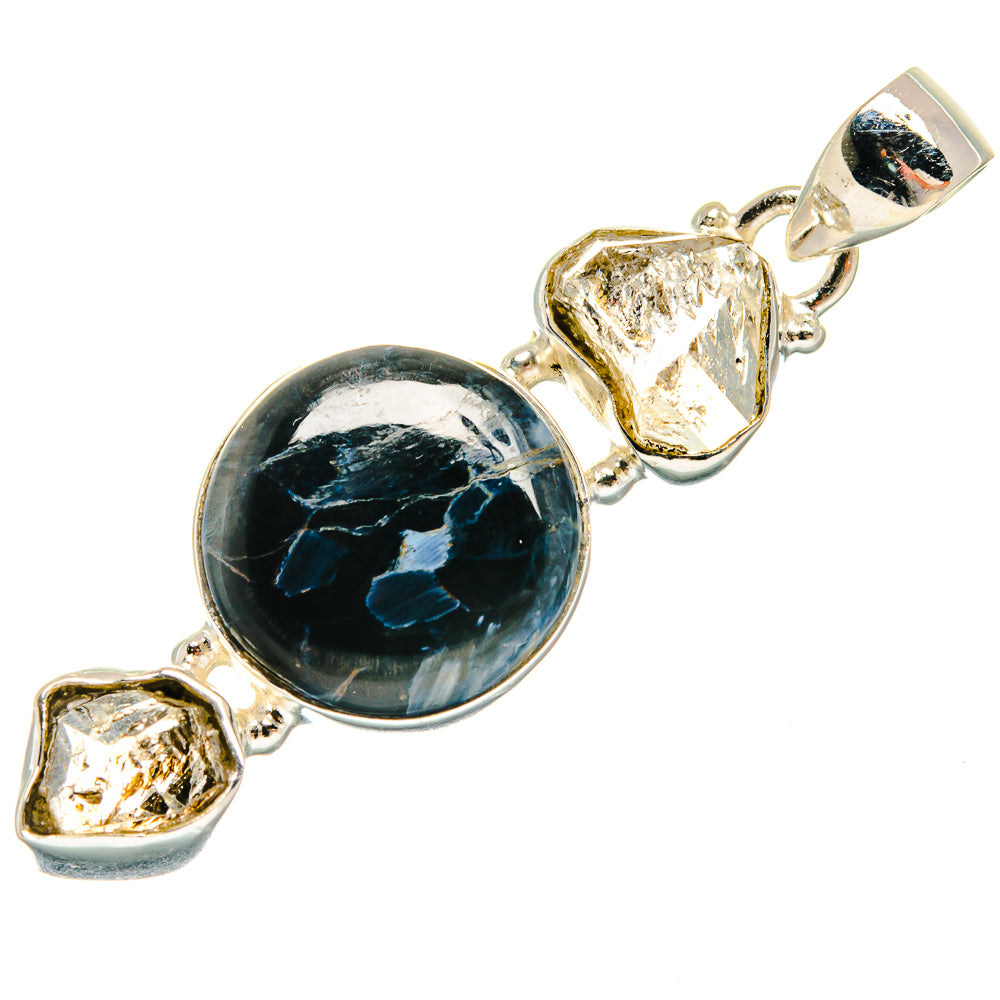 Pietersite Pendants handcrafted by Ana Silver Co - PD22656 - Photo 2
