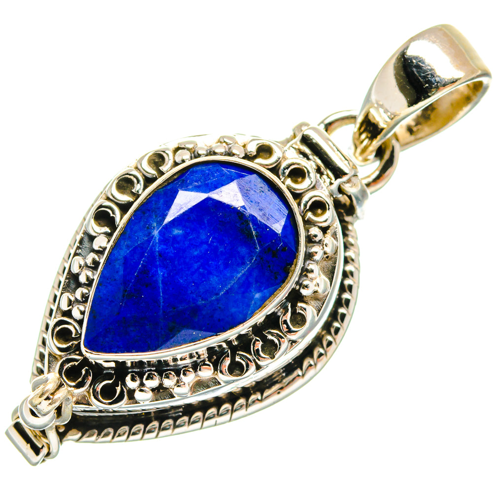 Lapis Lazuli Pendants handcrafted by Ana Silver Co - PD22680 - Photo 2