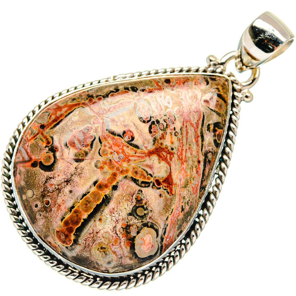 Poppy Jasper Pendants handcrafted by Ana Silver Co - PD22700 - Photo 2
