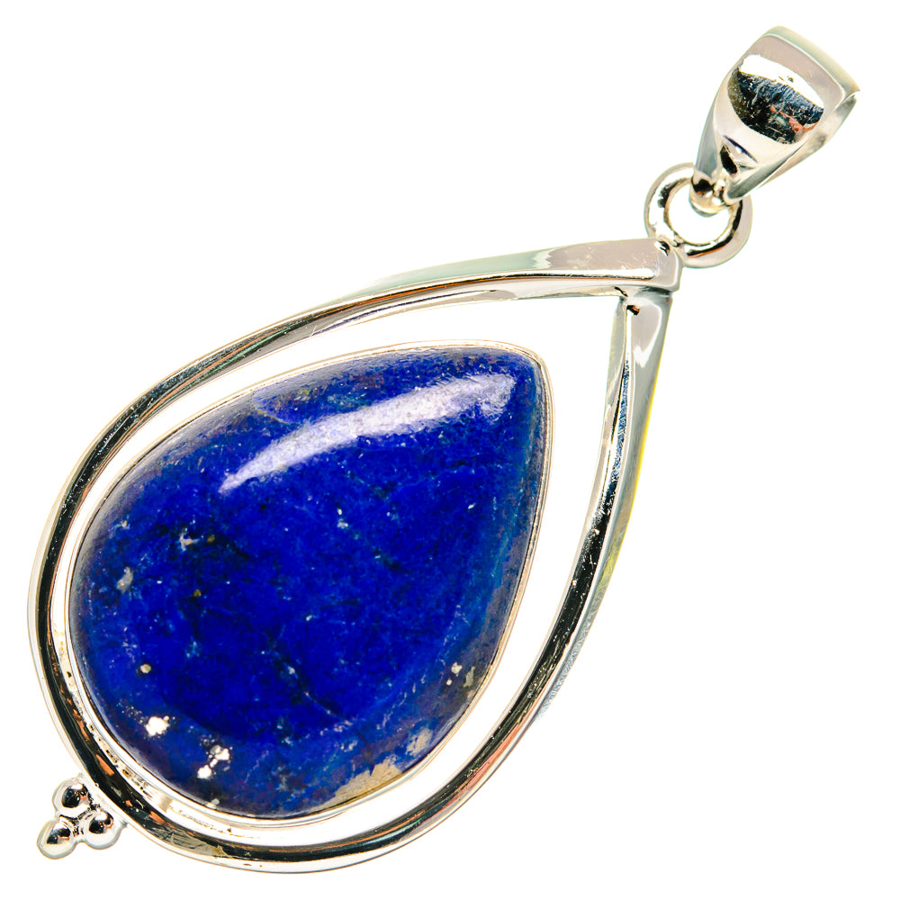 Lapis Lazuli Pendants handcrafted by Ana Silver Co - PD22744 - Photo 2