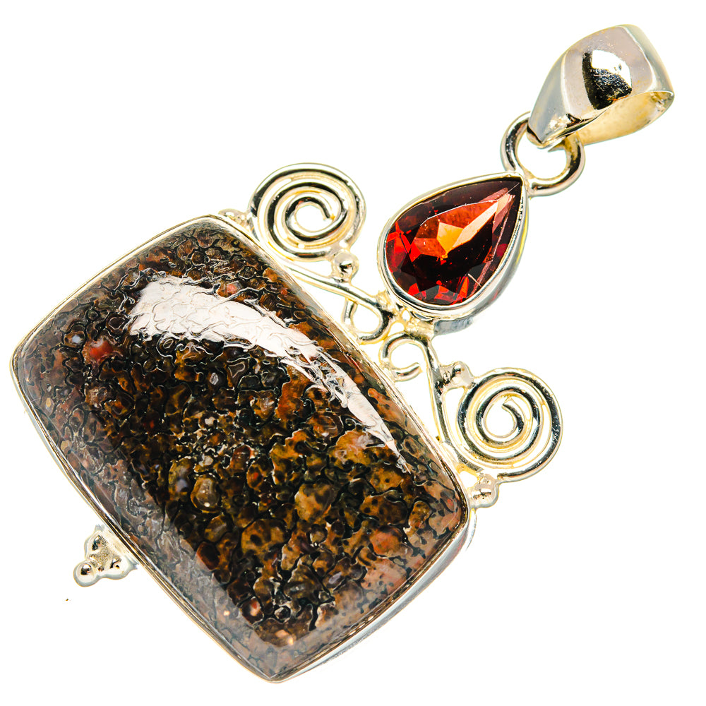 Dinosaur Bone Pendants handcrafted by Ana Silver Co - PD22767 - Photo 2