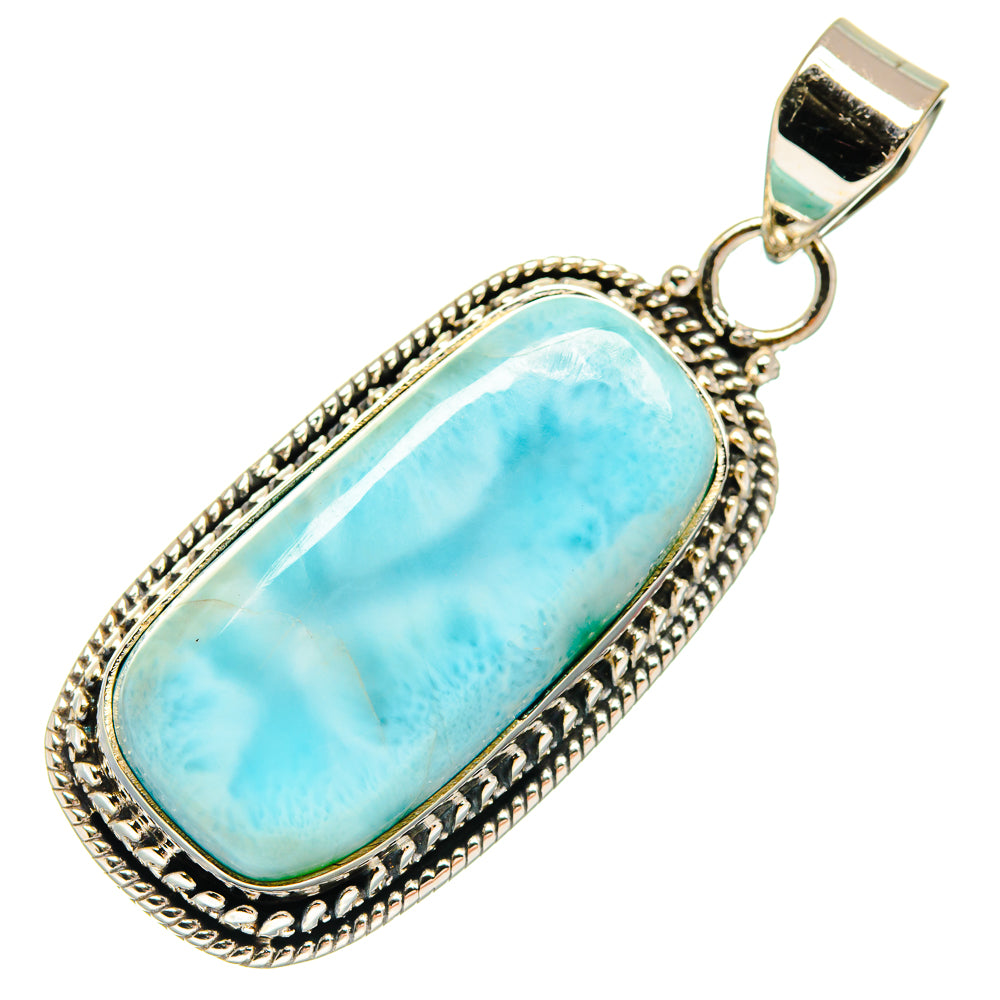 Larimar Pendants handcrafted by Ana Silver Co - PD22841 - Photo 2