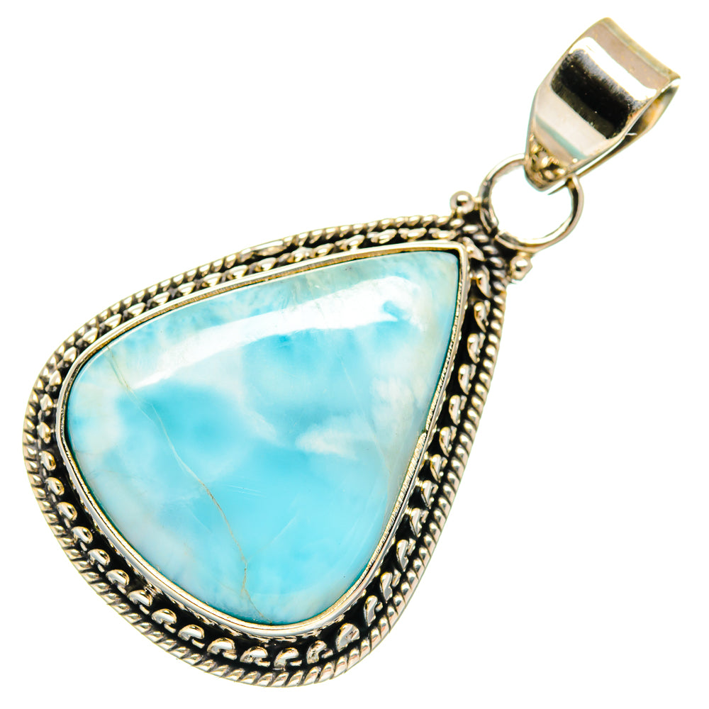 Larimar Pendants handcrafted by Ana Silver Co - PD22842 - Photo 2
