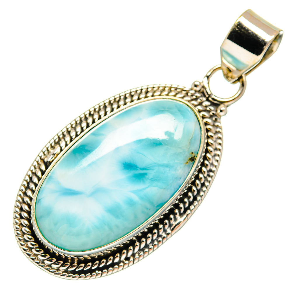 Larimar Pendants handcrafted by Ana Silver Co - PD22843 - Photo 2