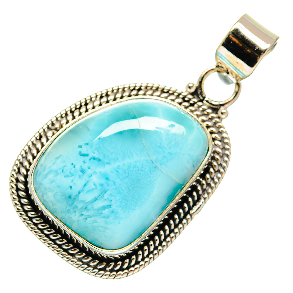 Larimar Pendants handcrafted by Ana Silver Co - PD22845 - Photo 2