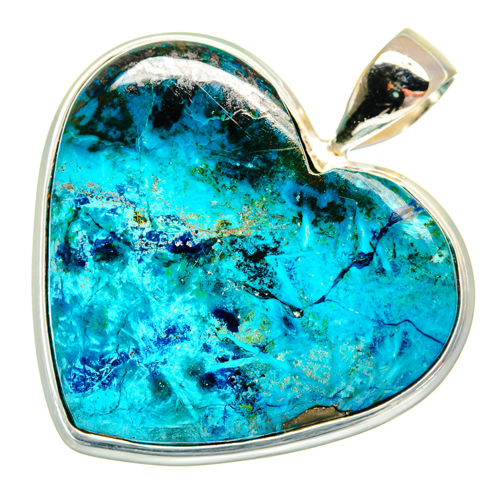 Shattuckite Pendants handcrafted by Ana Silver Co - PD22849 - Photo 2