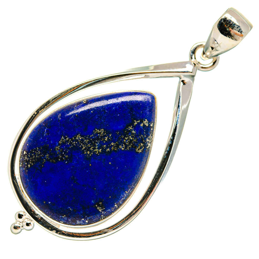 Lapis Lazuli Pendants handcrafted by Ana Silver Co - PD22989 - Photo 2