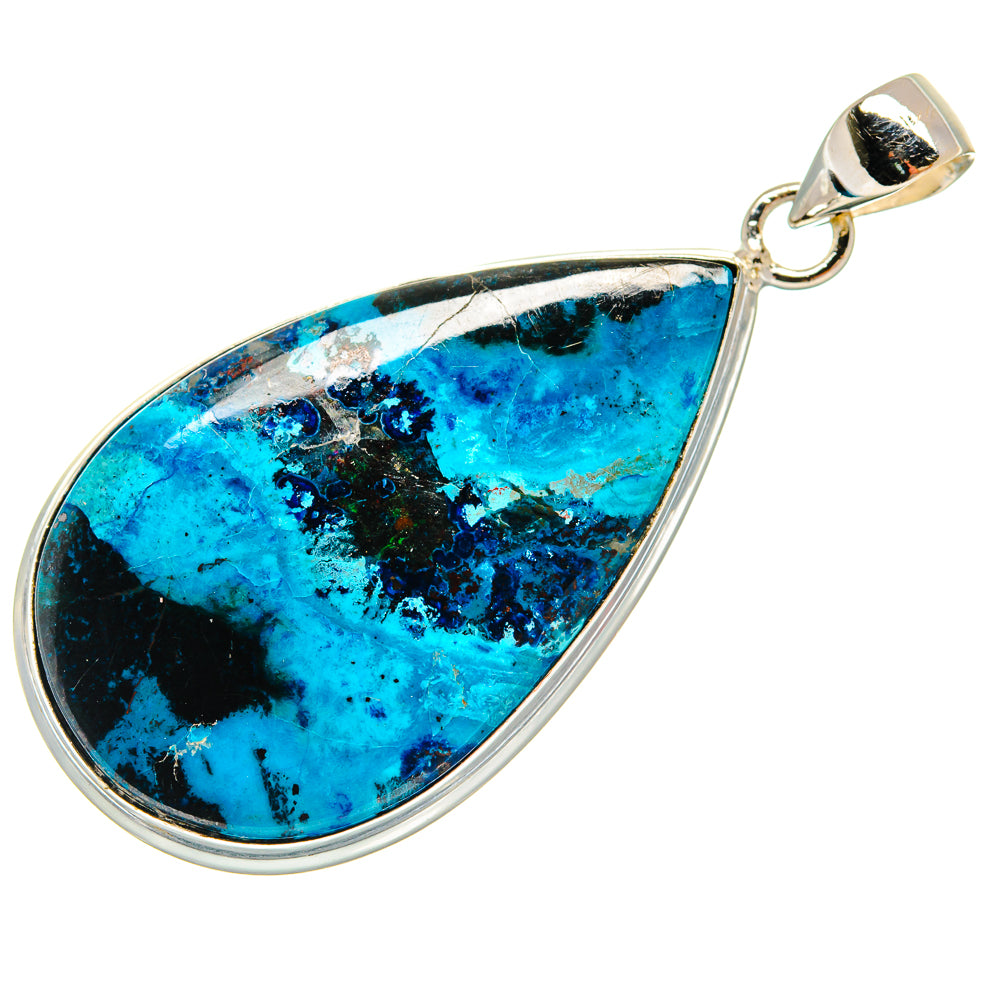 Shattuckite Pendants handcrafted by Ana Silver Co - PD22994 - Photo 2