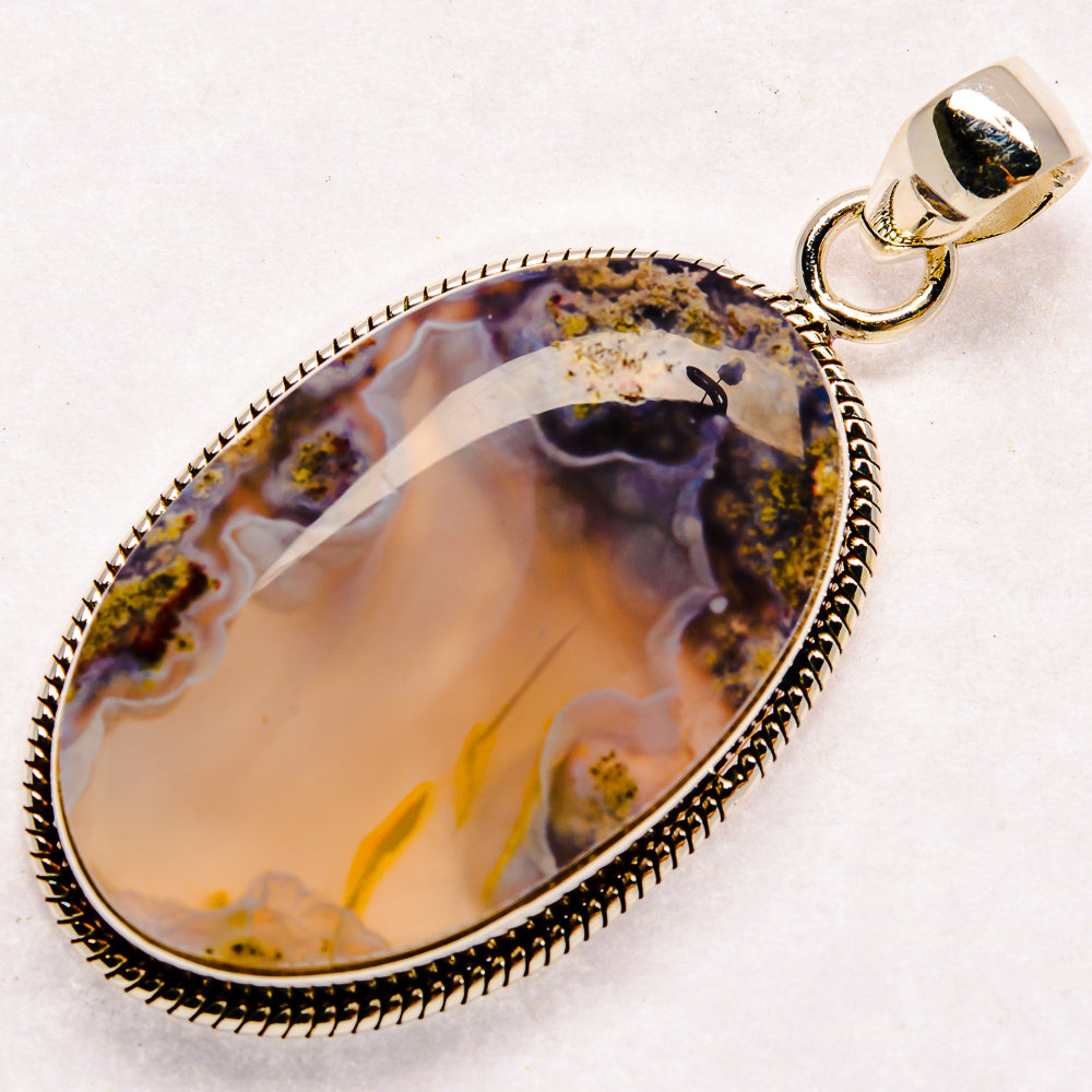 Ocean Jasper Pendants handcrafted by Ana Silver Co - PD23125 - Photo 2