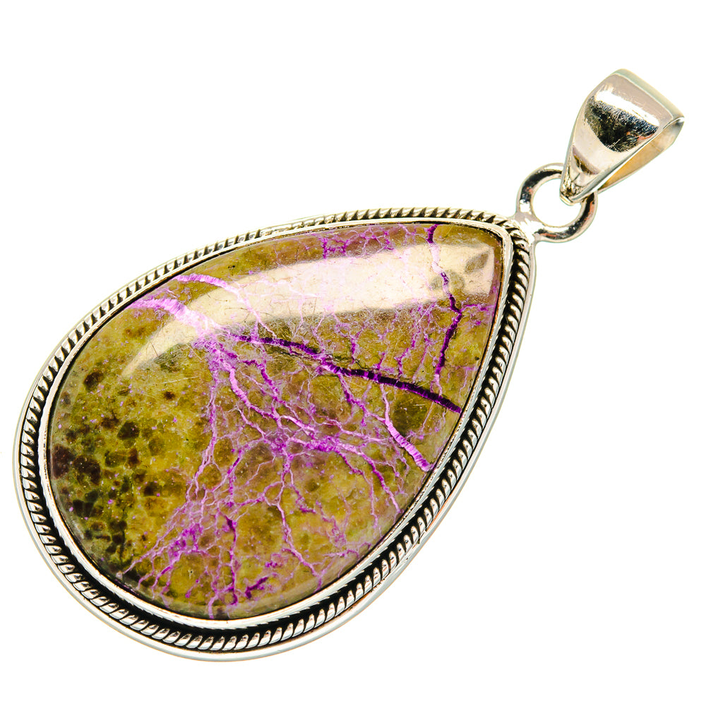 Stichtite Pendants handcrafted by Ana Silver Co - PD23171 - Photo 2