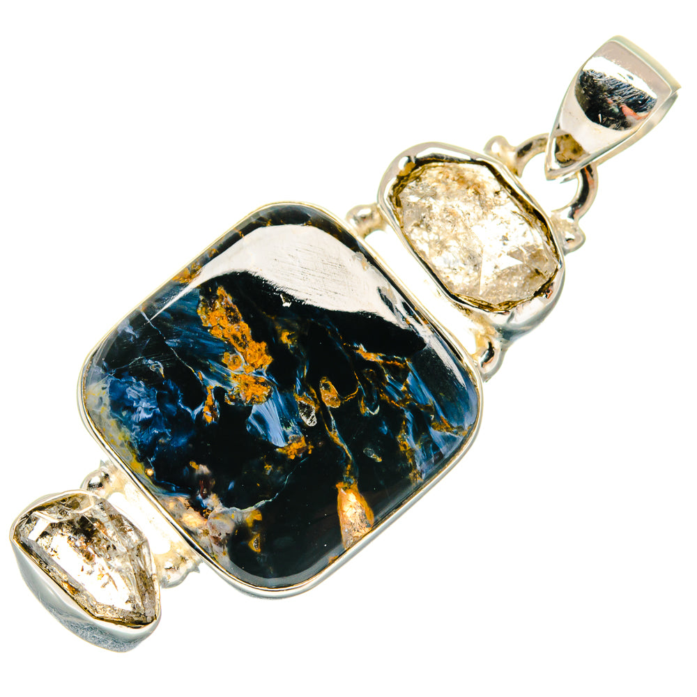 Pietersite Pendants handcrafted by Ana Silver Co - PD23184 - Photo 2
