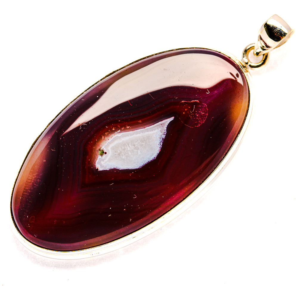 Botswana Agate Pendants handcrafted by Ana Silver Co - PD23236 - Photo 2