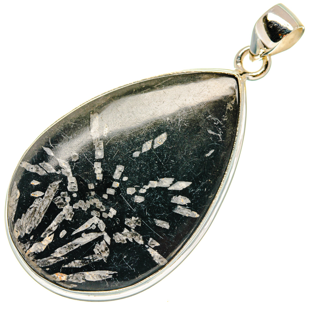Chrysanthemum Stone Pendants handcrafted by Ana Silver Co - PD23251 - Photo 2