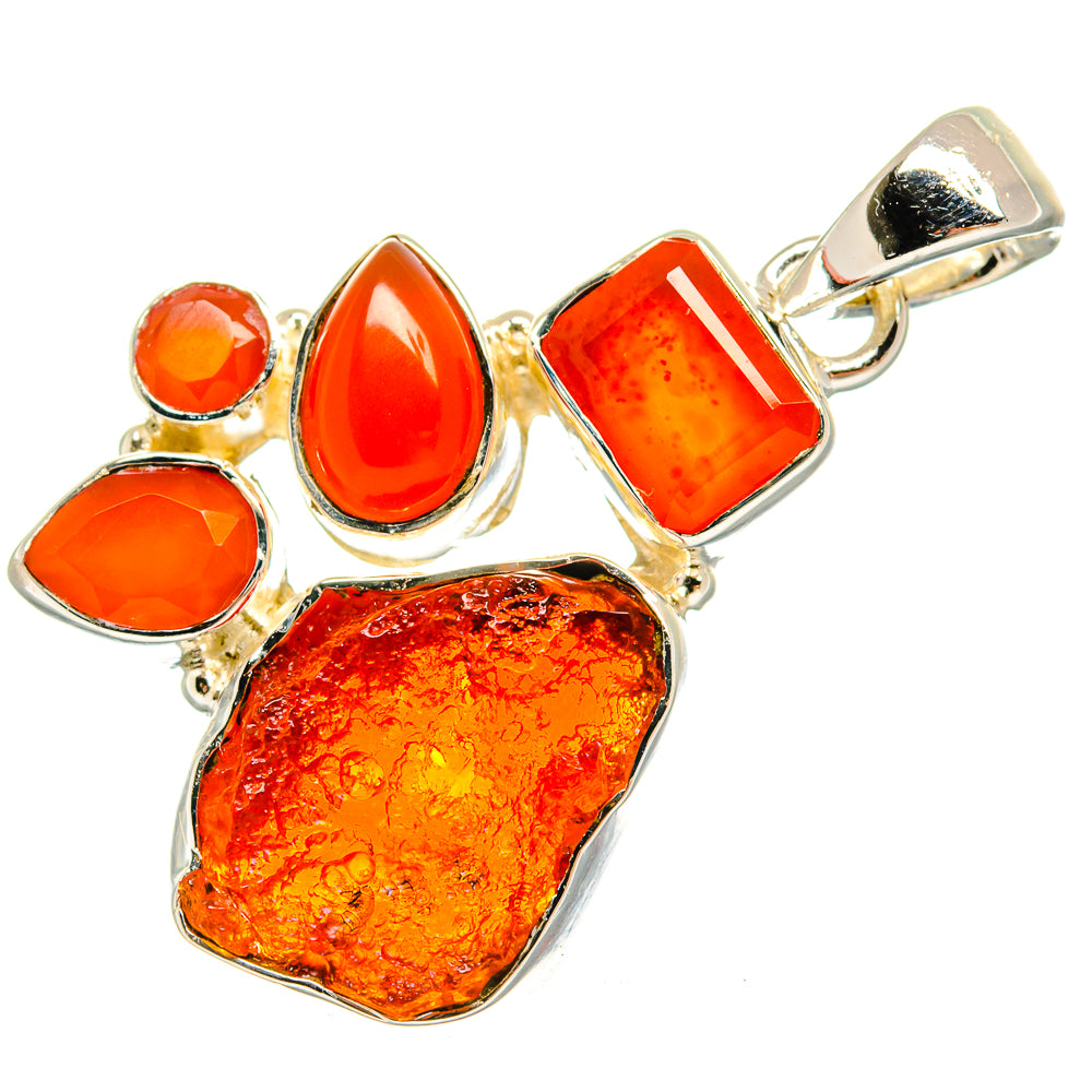 Carnelian Pendants handcrafted by Ana Silver Co - PD23287 - Photo 2