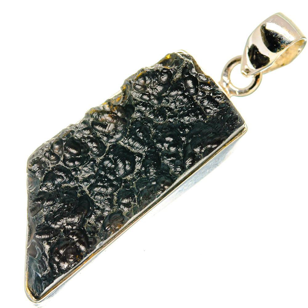 Tektite Pendants handcrafted by Ana Silver Co - PD23291 - Photo 2