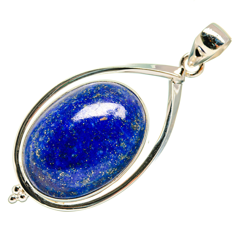 Lapis Lazuli Pendants handcrafted by Ana Silver Co - PD23382 - Photo 2