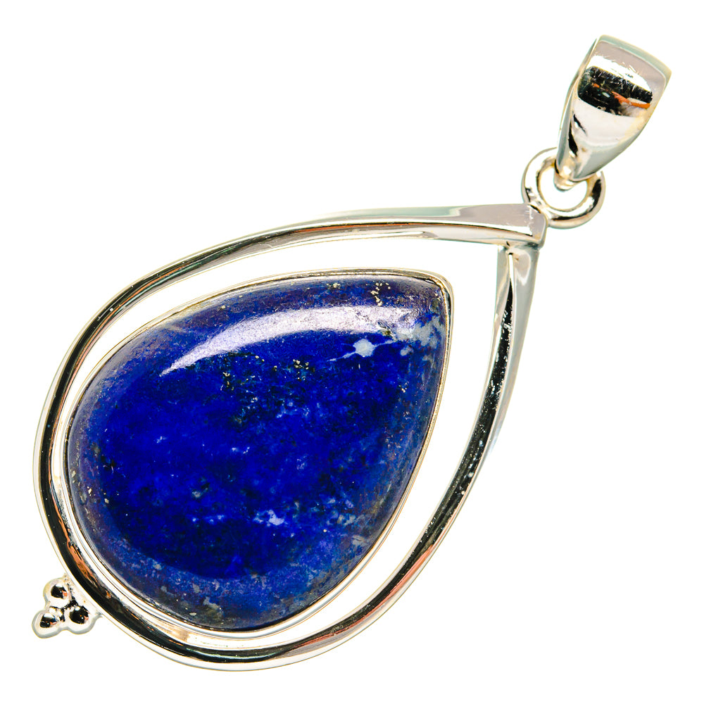 Lapis Lazuli Pendants handcrafted by Ana Silver Co - PD23383 - Photo 2