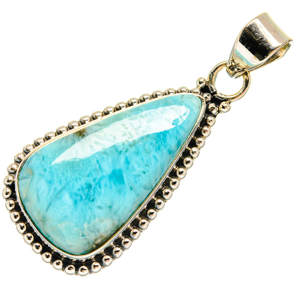 Larimar Pendants handcrafted by Ana Silver Co - PD23408 - Photo 2