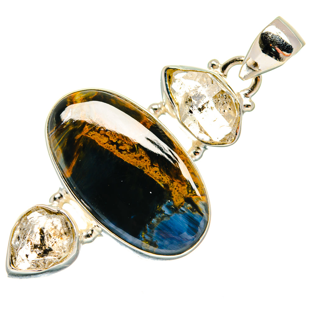 Pietersite Pendants handcrafted by Ana Silver Co - PD23417 - Photo 2