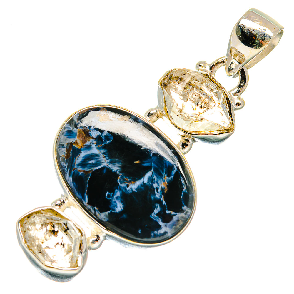 Pietersite Pendants handcrafted by Ana Silver Co - PD23418 - Photo 2
