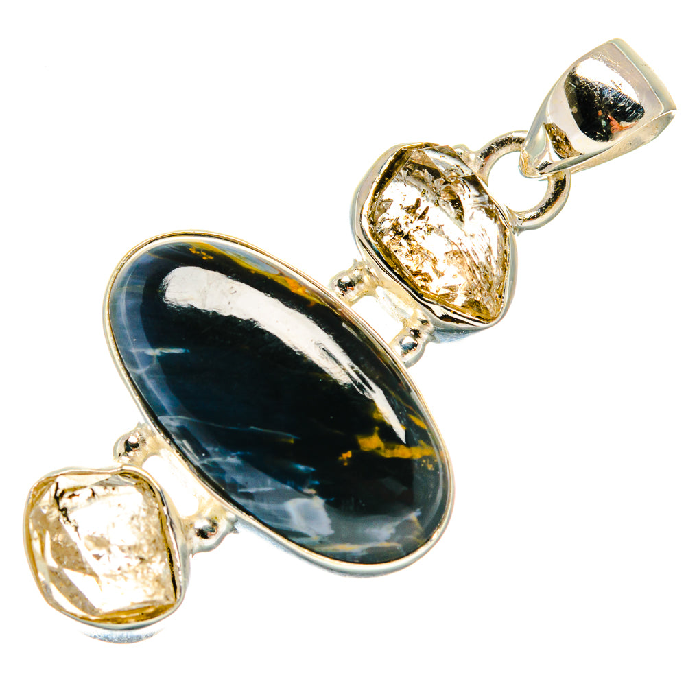 Pietersite Pendants handcrafted by Ana Silver Co - PD23424 - Photo 2