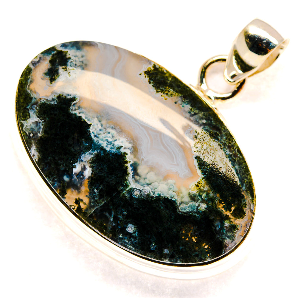 Ocean Jasper Pendants handcrafted by Ana Silver Co - PD23432 - Photo 2