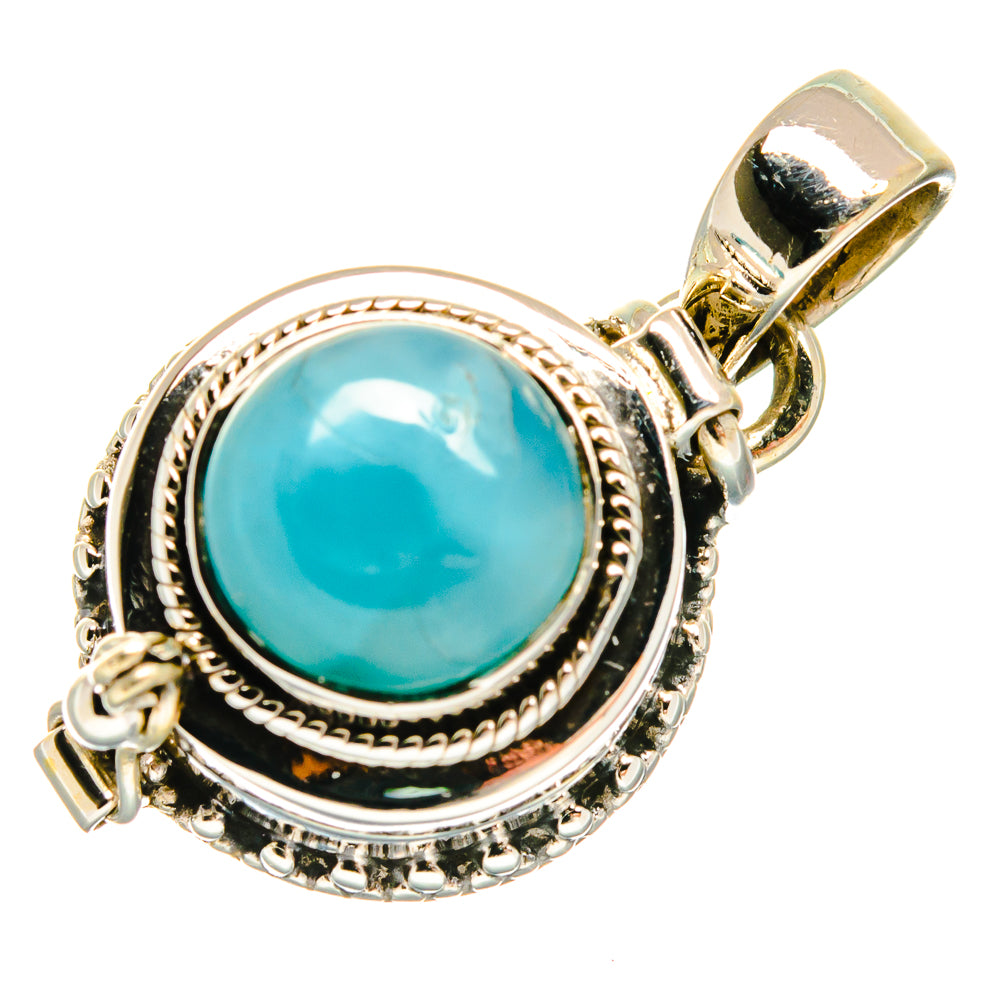 Larimar Pendants handcrafted by Ana Silver Co - PD23490 - Photo 2