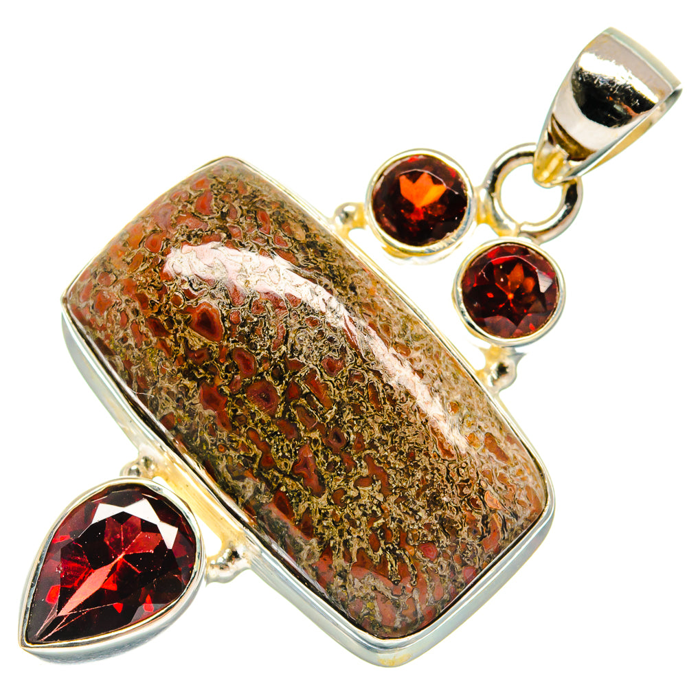 Dinosaur Bone Pendants handcrafted by Ana Silver Co - PD23515 - Photo 2