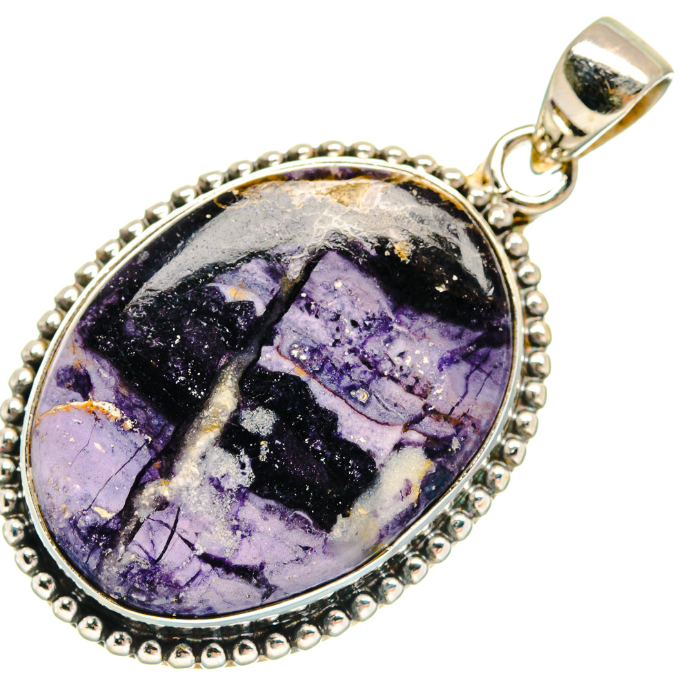Tiffany Stone Pendants handcrafted by Ana Silver Co - PD23523 - Photo 2