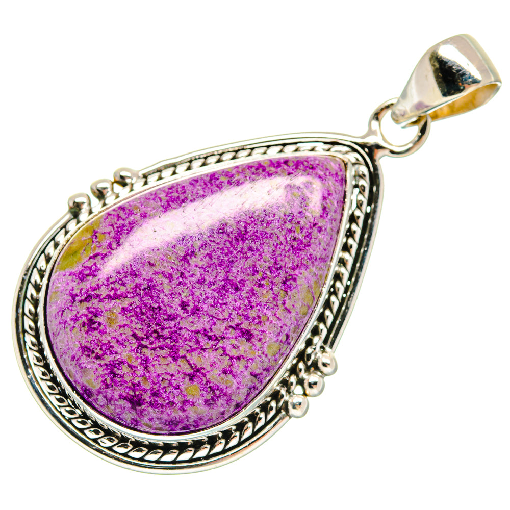 Stichtite Pendants handcrafted by Ana Silver Co - PD23525 - Photo 2