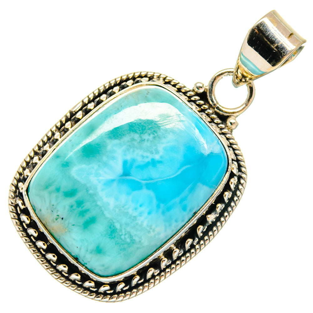 Larimar Pendants handcrafted by Ana Silver Co - PD23584 - Photo 2
