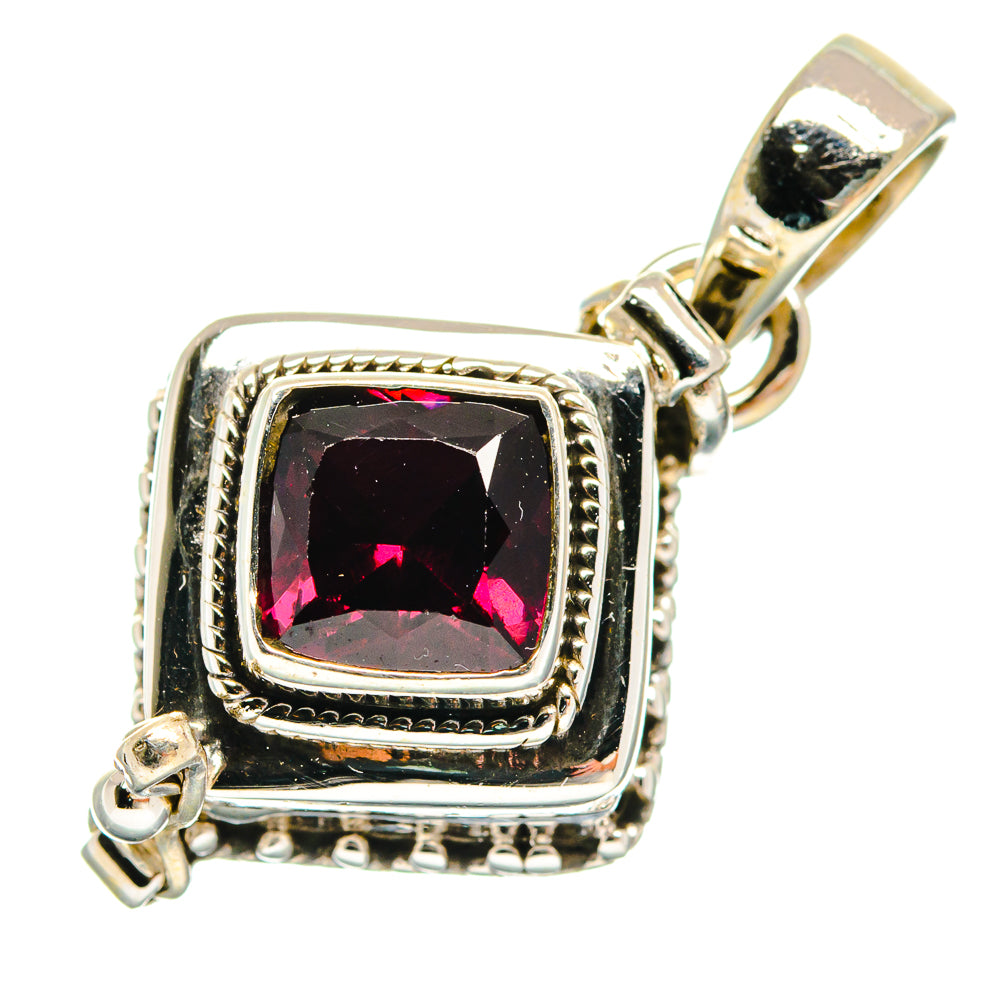 Garnet Pendants handcrafted by Ana Silver Co - PD23664 - Photo 2