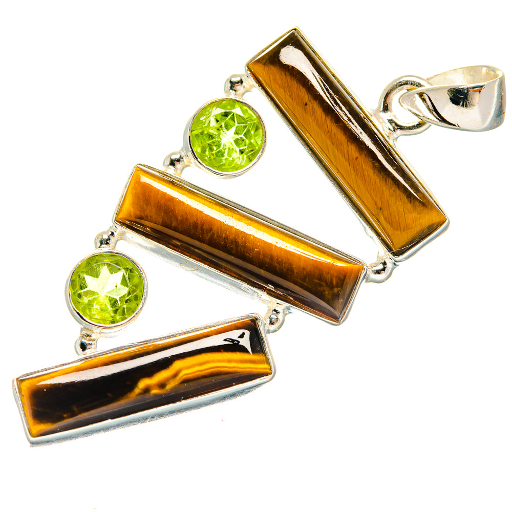 Tiger Eye Pendants handcrafted by Ana Silver Co - PD23719 - Photo 2