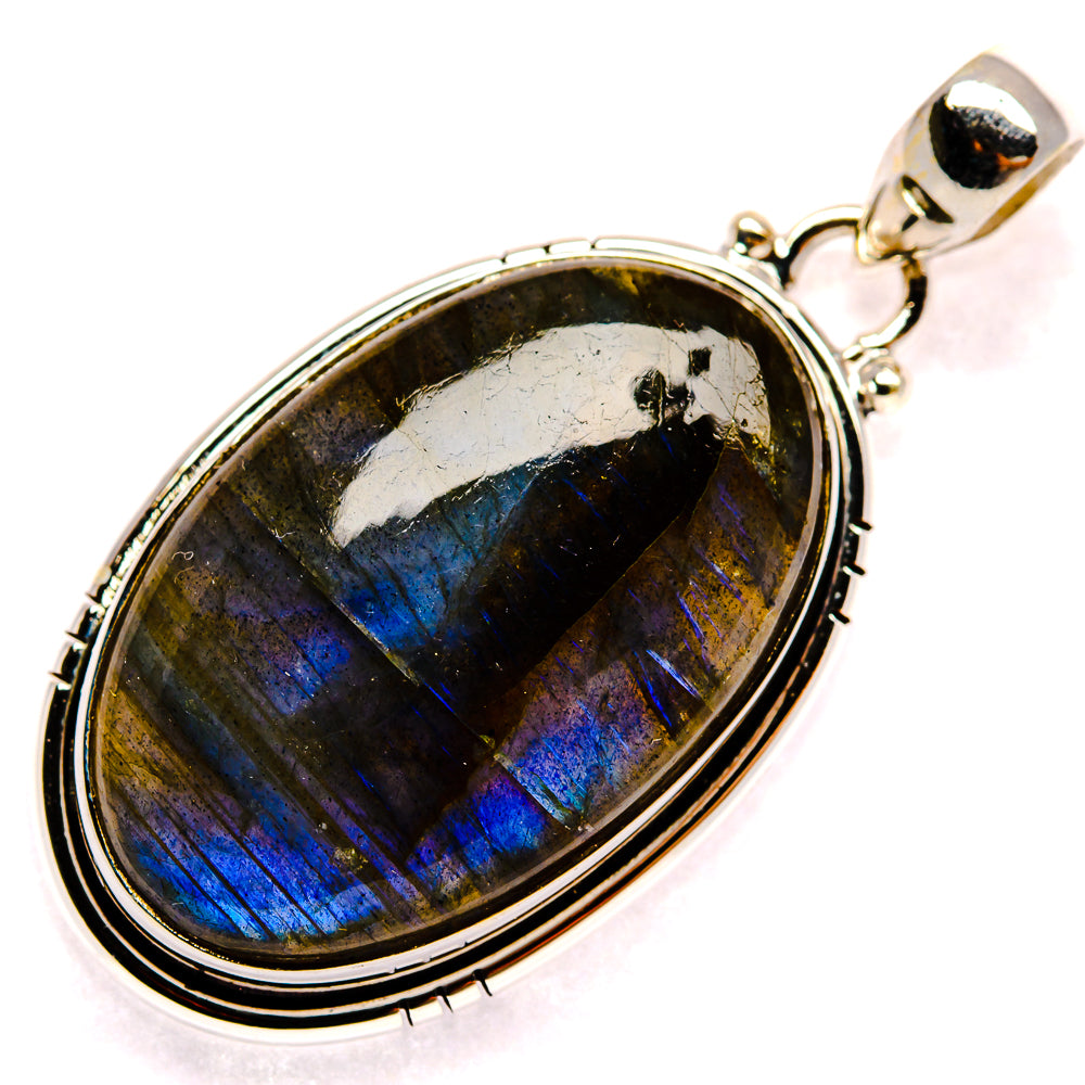 Labradorite Pendants handcrafted by Ana Silver Co - PD23776 - Photo 2