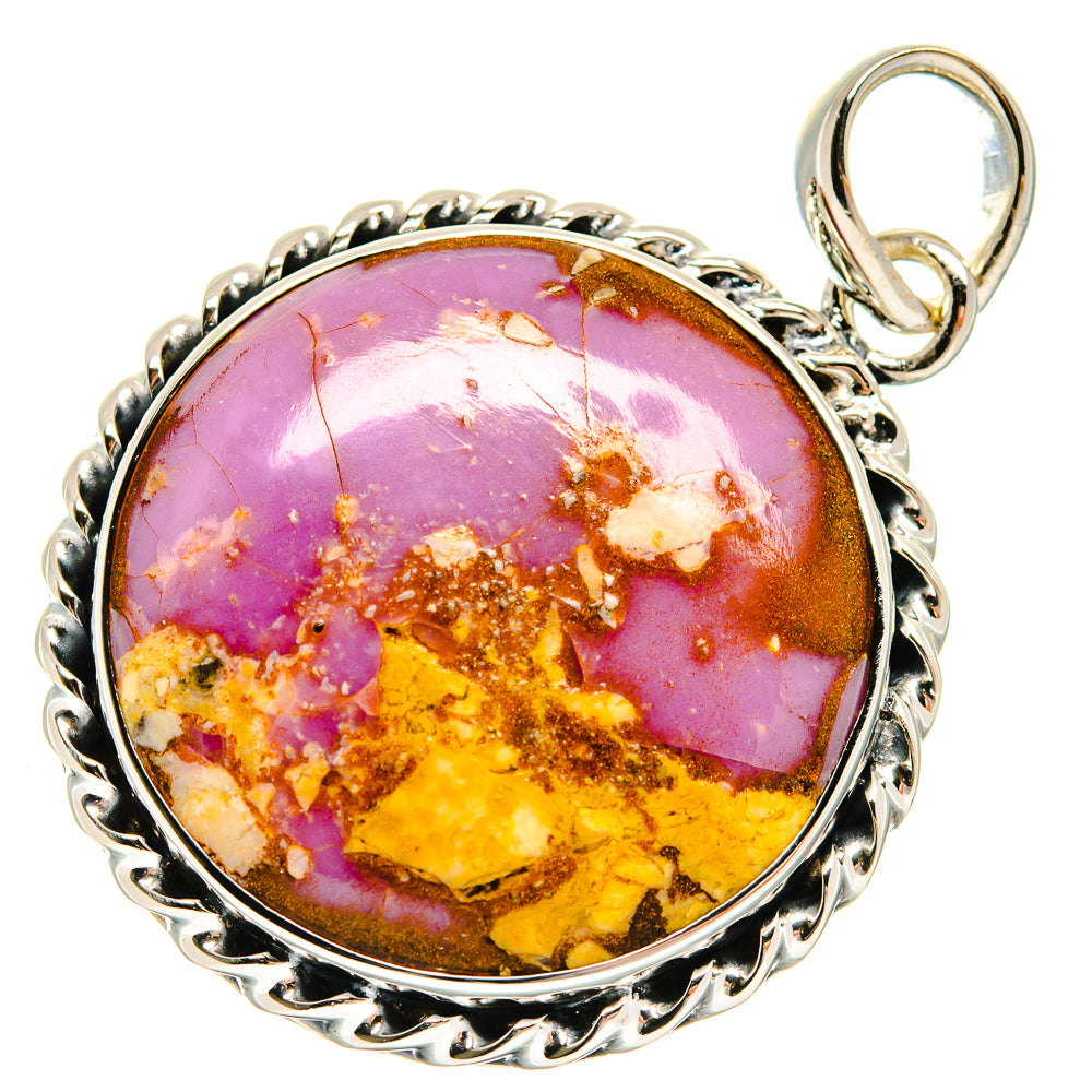Phosphosiderite Pendants handcrafted by Ana Silver Co - PD23890 - Photo 2