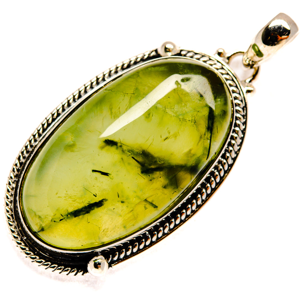 Prehnite Pendants handcrafted by Ana Silver Co - PD23929 - Photo 2