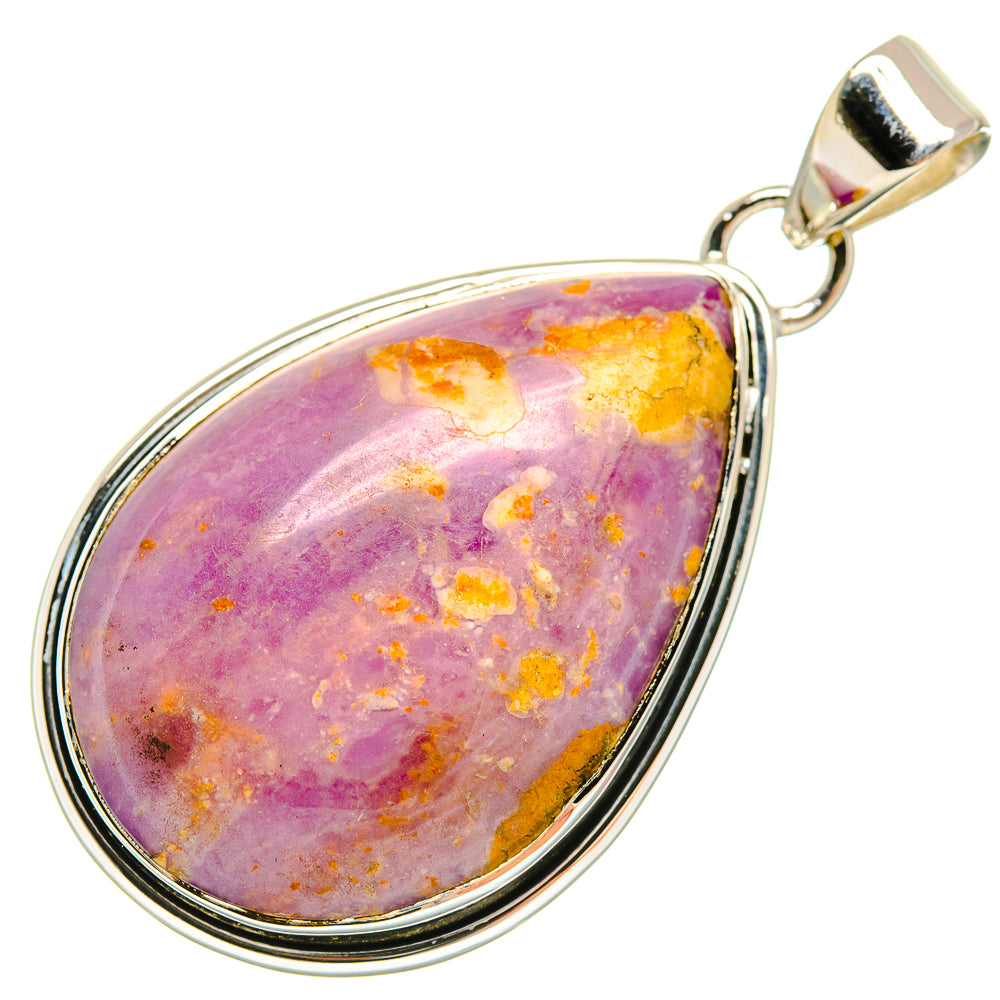 Phosphosiderite Pendants handcrafted by Ana Silver Co - PD23932 - Photo 2