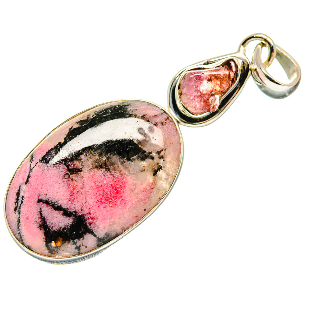 Rhodonite Pendants handcrafted by Ana Silver Co - PD23948 - Photo 2