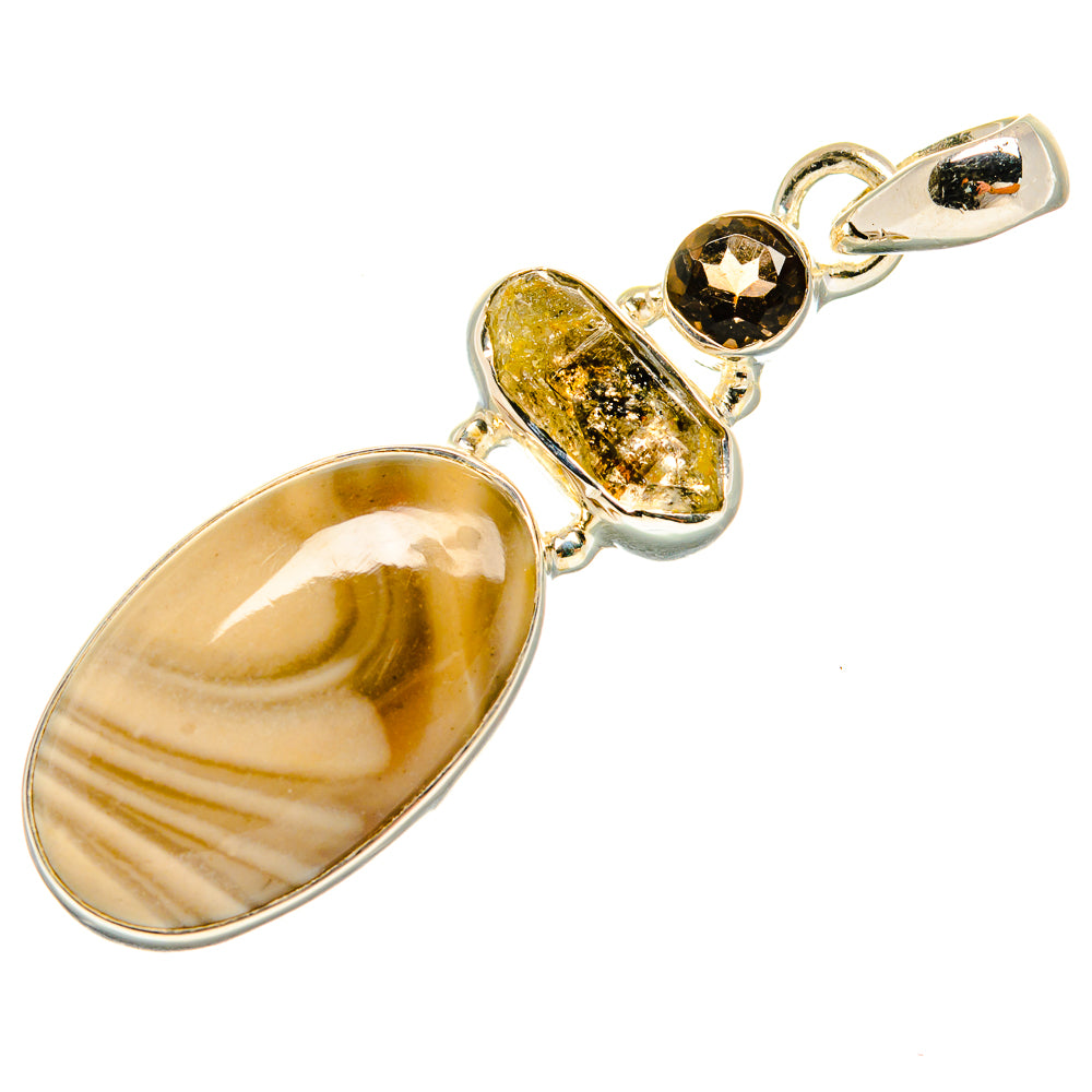 Imperial Jasper Pendants handcrafted by Ana Silver Co - PD24175 - Photo 2