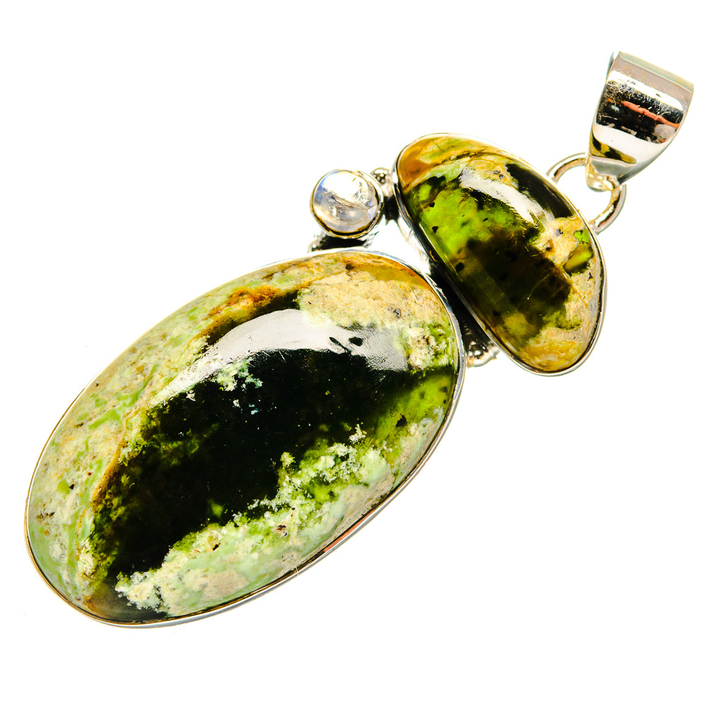 Rainforest Opal Pendants handcrafted by Ana Silver Co - PD24283 - Photo 2