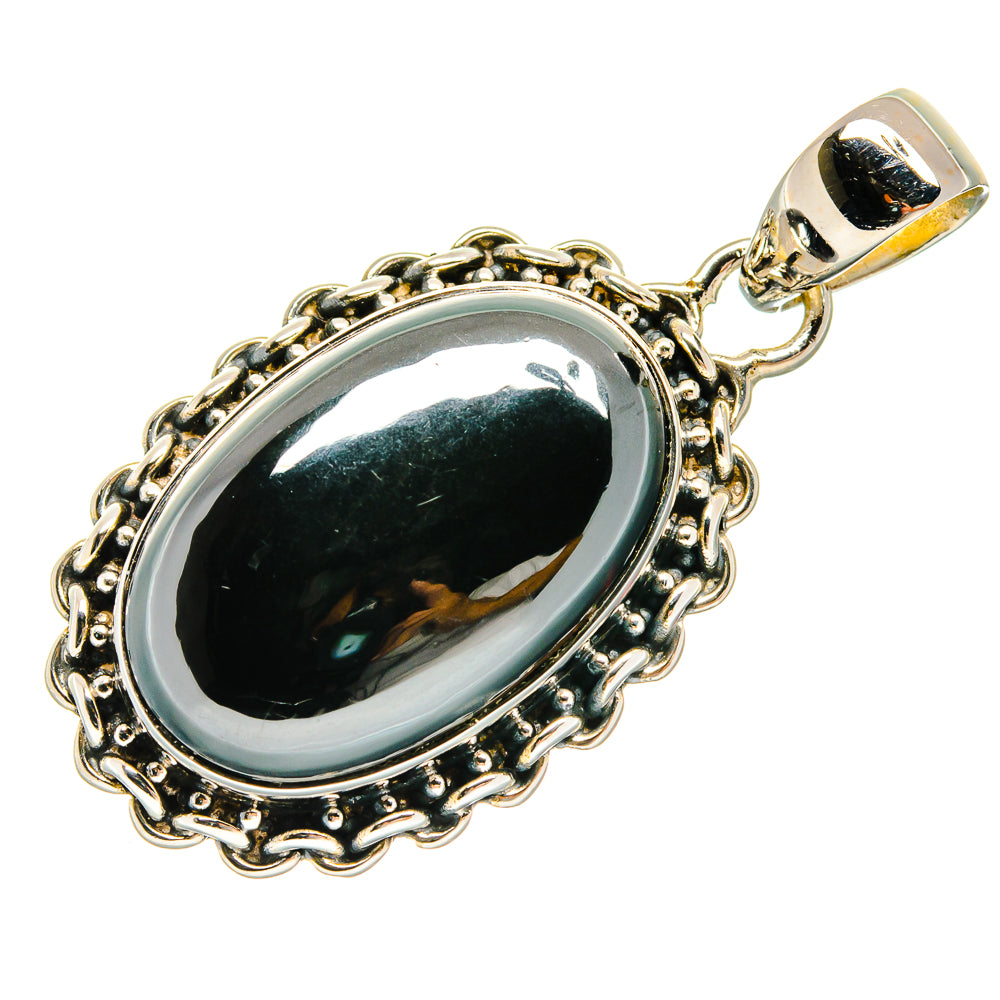 Hematite Pendants handcrafted by Ana Silver Co - PD24286 - Photo 2